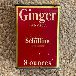 Vintage 8 ounce Schilling Tin Spice